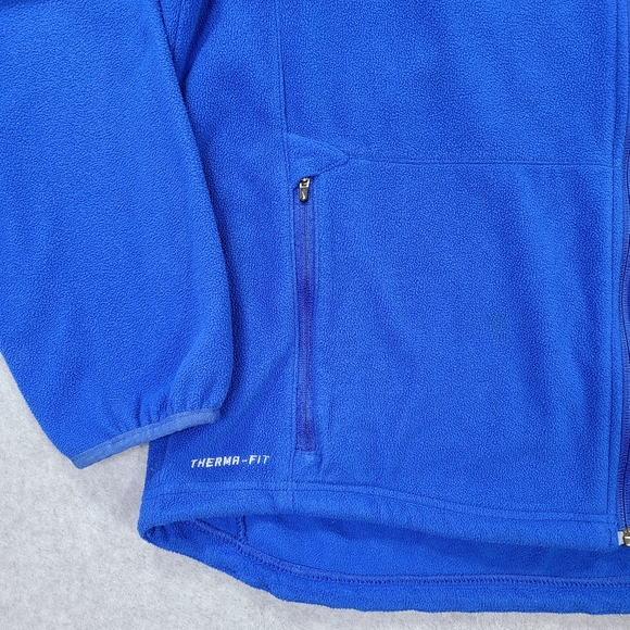 Nike Mens XL Therma-fit Kentucky Wildcats UK Fleece Jacket Blue Zip Pockets - Picture 4 of 16